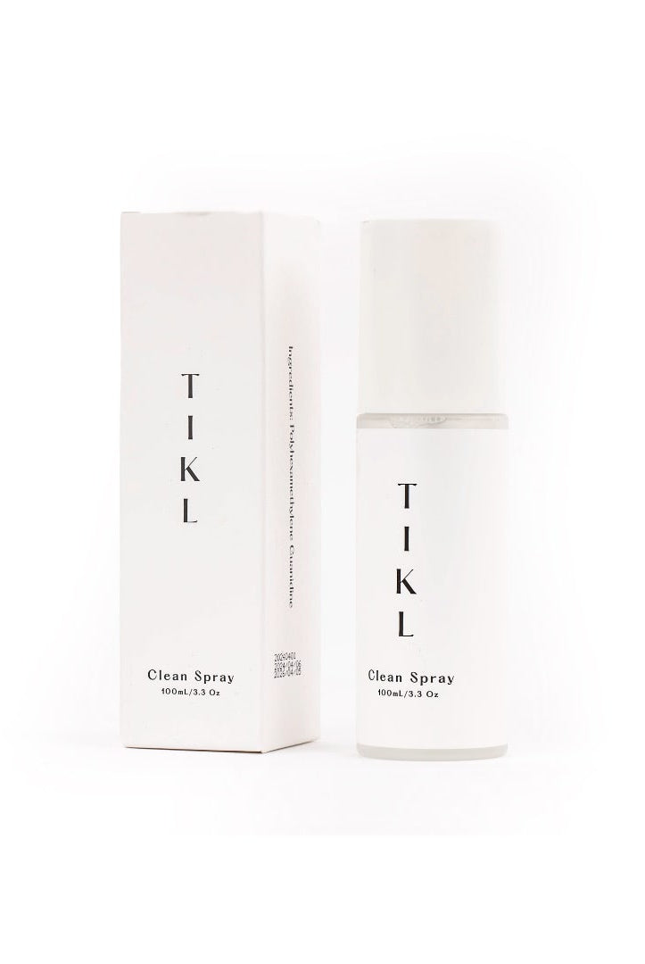 hygiene clean spray non toxic standing with box white background