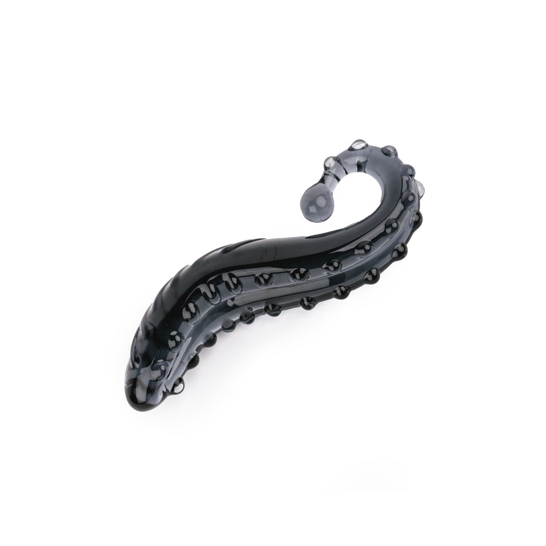The O.G -     Curved, weighted, ready to press all the right places. This glass wand is designed to awaken your G-spot, deepen sensation, and invite release, whether you gush or not. No pressure. Just pleasure.